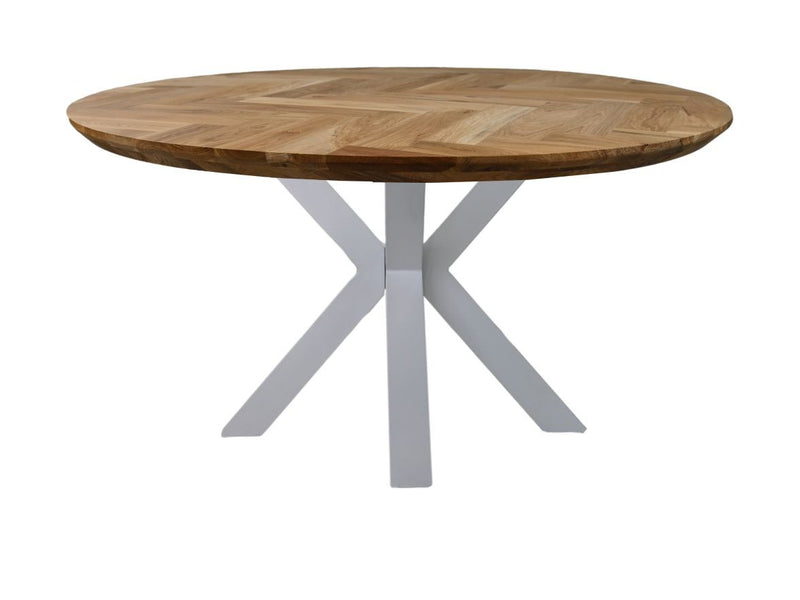 Ronde Eettafel Fishbone | 150 cm