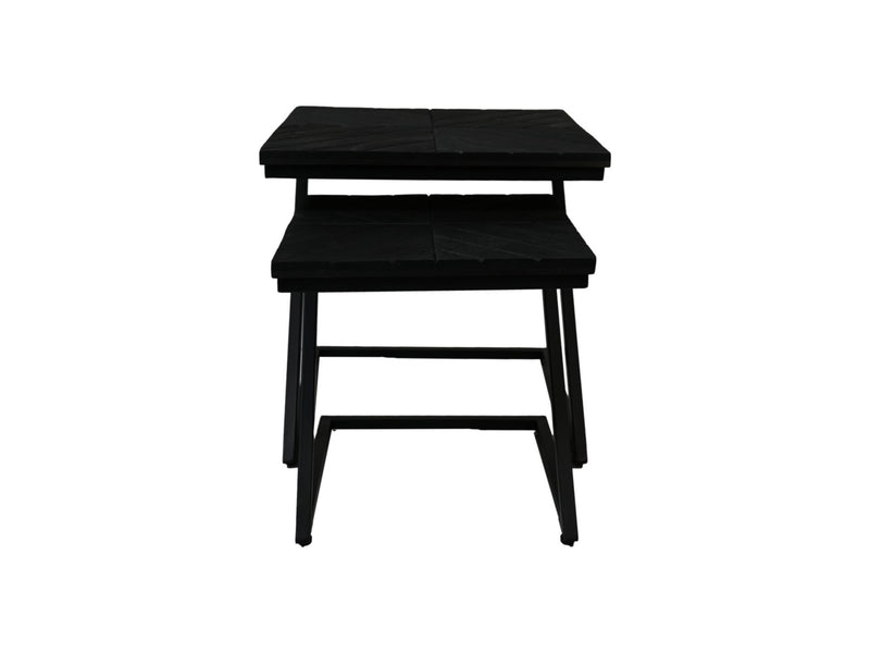 Side table Boaz Black | 60 cm