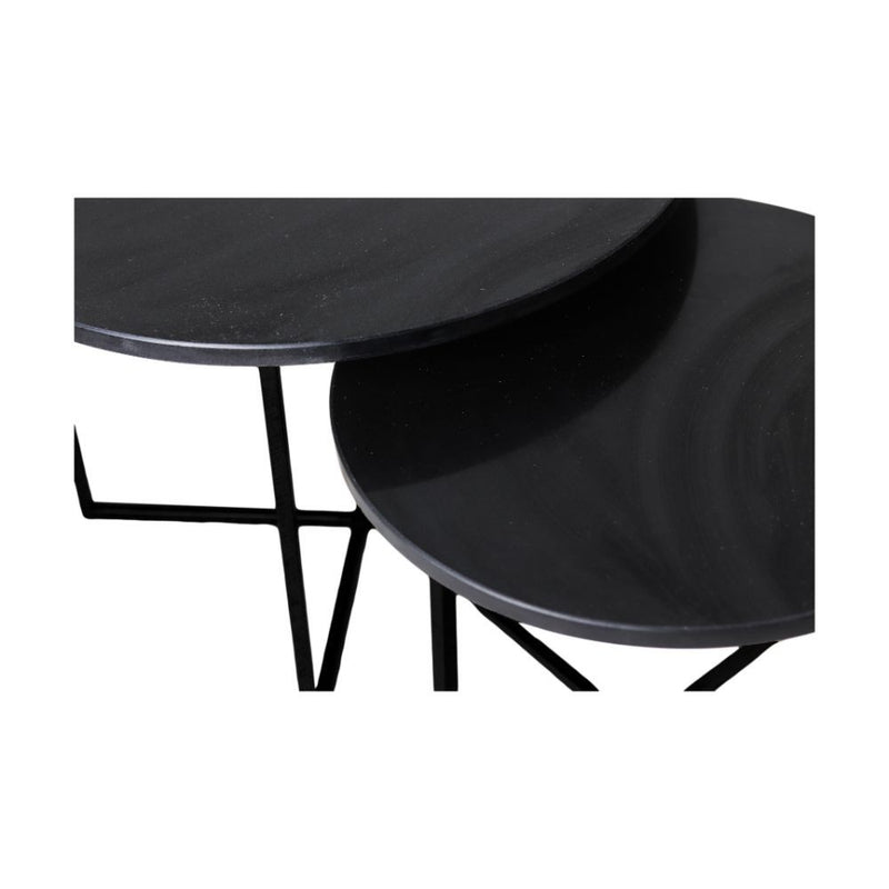 Side table Boaz Black | 60 cm