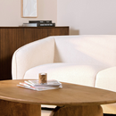 Ecksofa Jackson Left – Leinenbeige 