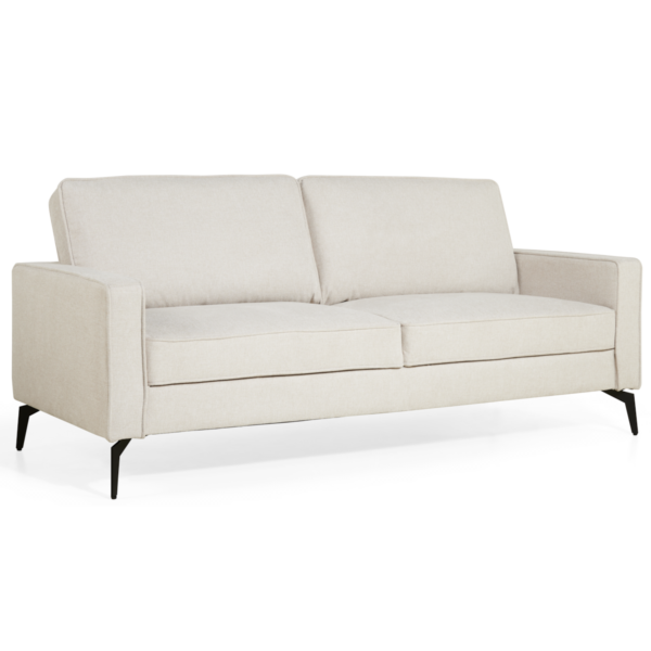 2-Seater Sofa – Linen Beige 