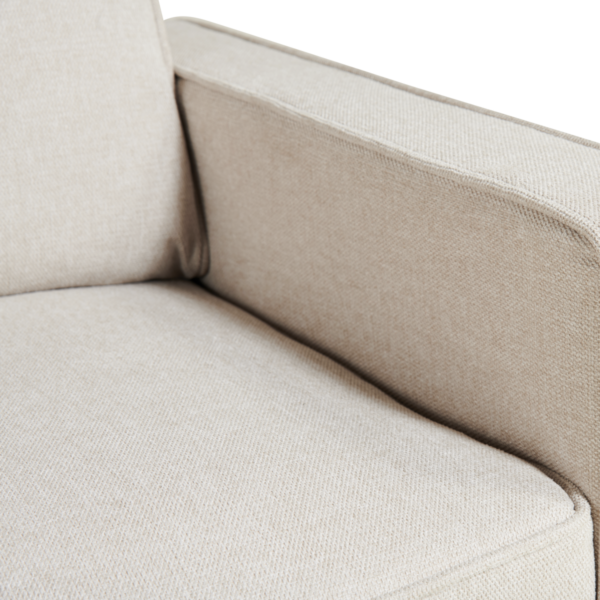 2-Seater Sofa – Linen Beige 