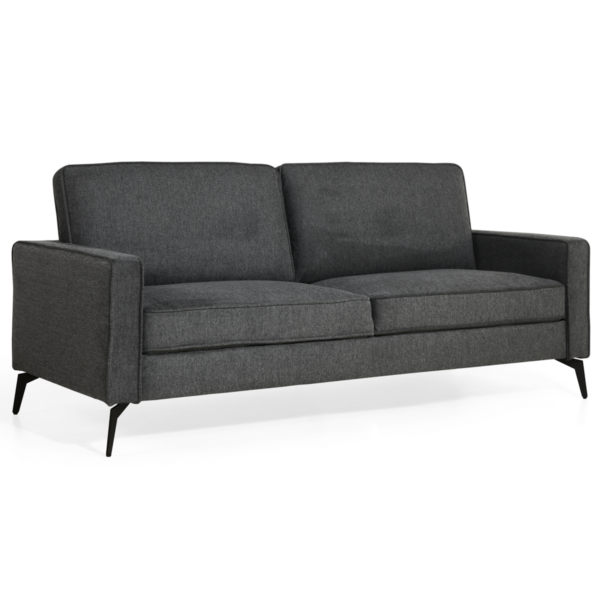 2-seater sofa – linen anthracite 