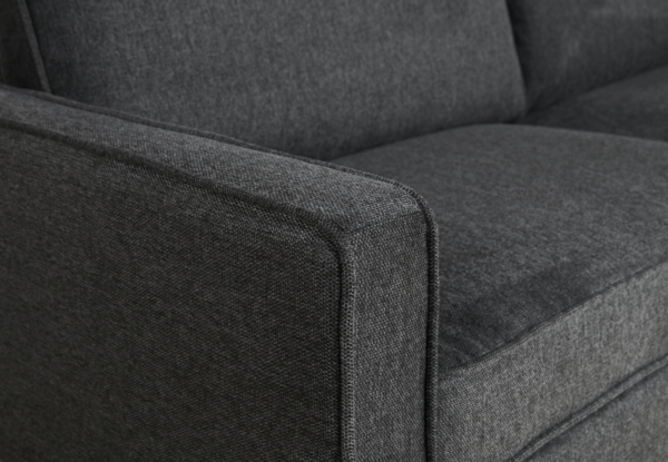 2-seater sofa – linen anthracite 