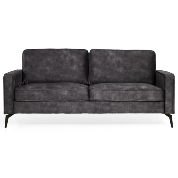 2-Seater Sofa – Velvet Anthracite 