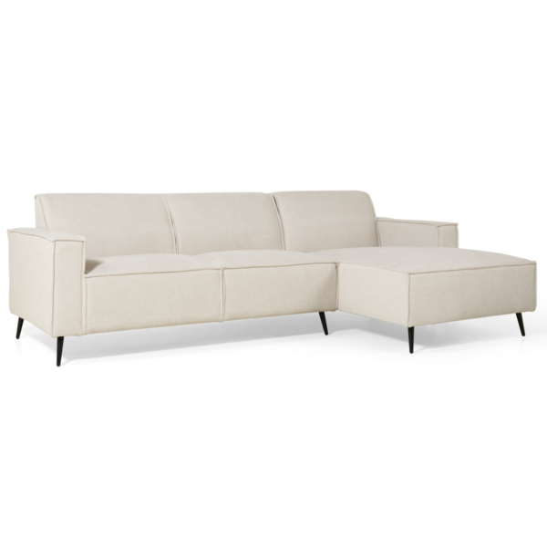 Corner sofa Kate Right – Linen Beige