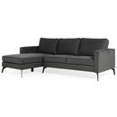 Corner sofa Jackson Left – Linen Anthracite