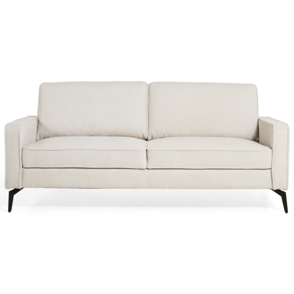 2-Seater Sofa – Linen Beige 