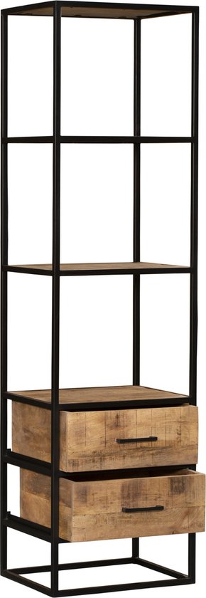 Bookcase Deventer 2 drawers | 55 cm