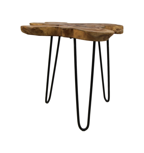 Side table Boaz Black | 60 cm