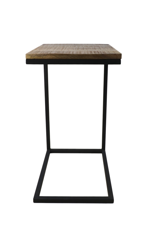 Side table Boaz Black | 60 cm