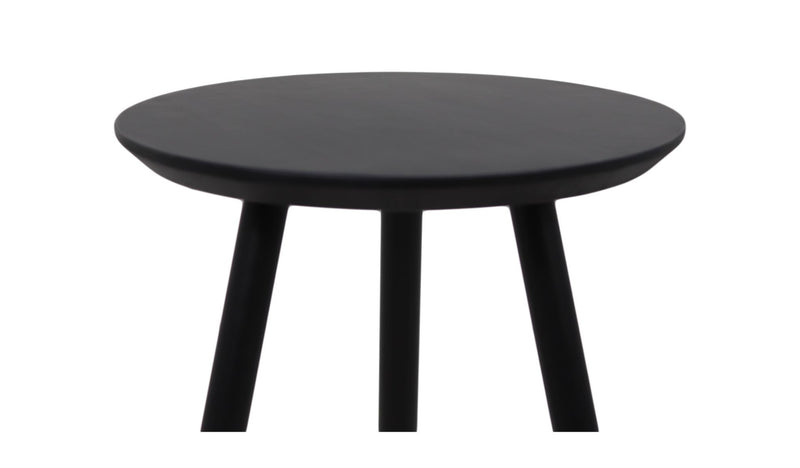 Side table Boaz Black | 60 cm