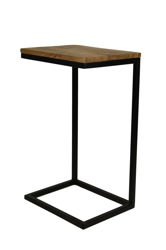 Side table Boaz Black | 60 cm