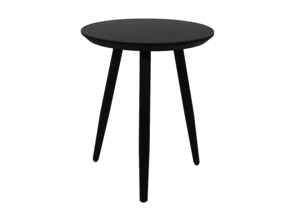 Side table Boaz Black | 60 cm