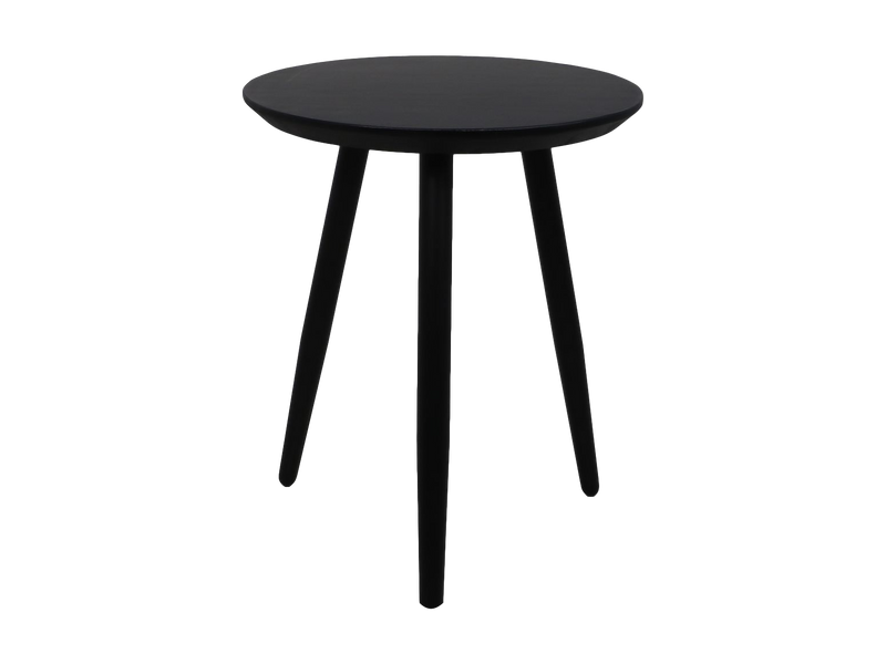 Side table Boaz Black | 60 cm