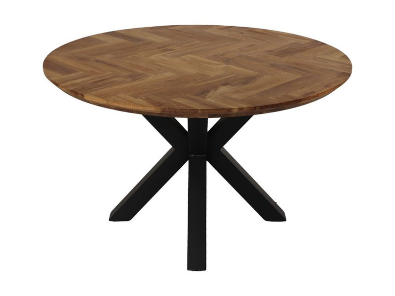 Ronde Eettafel Fishbone | 140 cm