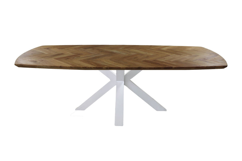 Danish Eettafel Fishbone | 200 cm