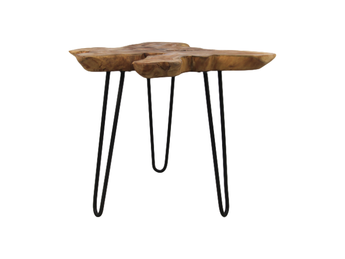 Side table Boaz Black | 60 cm