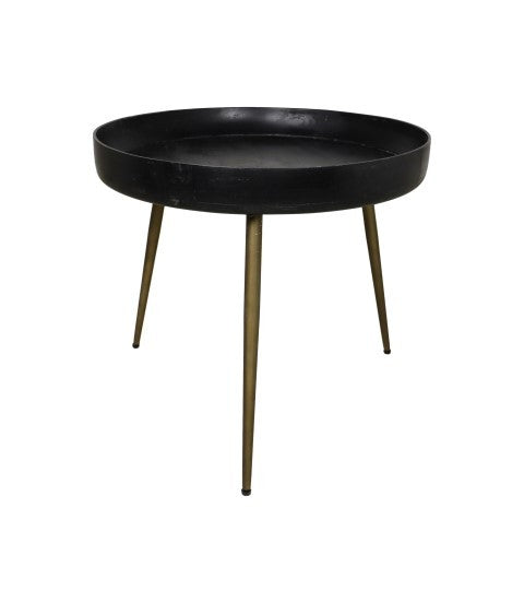 Side table Boaz Black | 60 cm