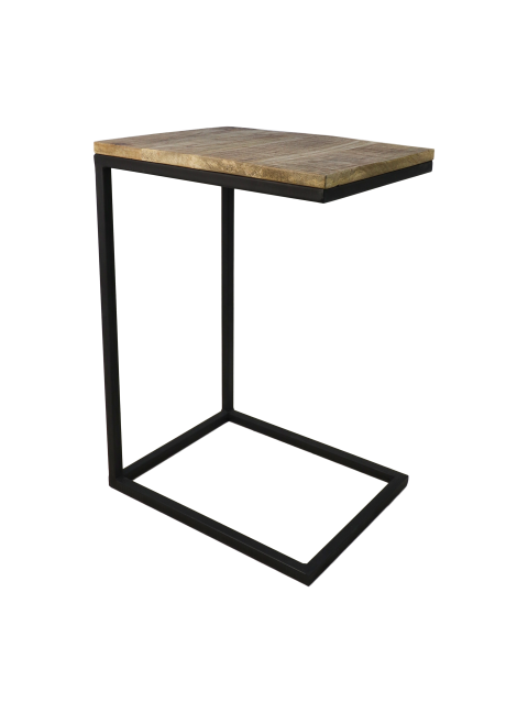 Side table Boaz Black | 60 cm