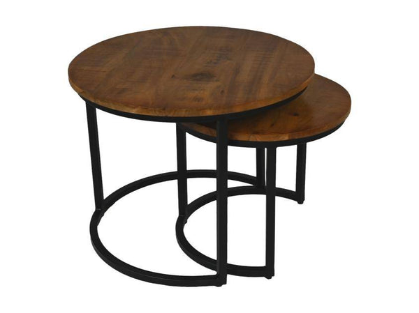 Side table Boaz Black | 60 cm