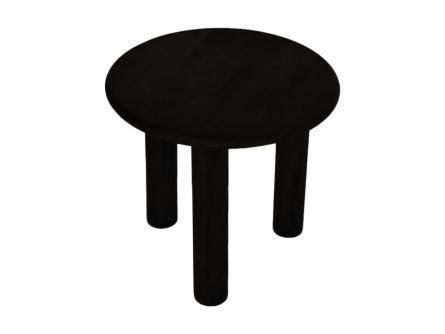 Side table Boaz Black | 60 cm