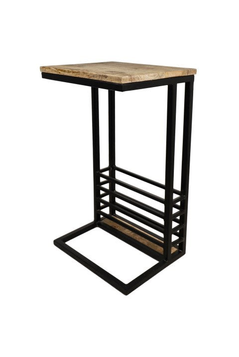 Side table Boaz Black | 60 cm