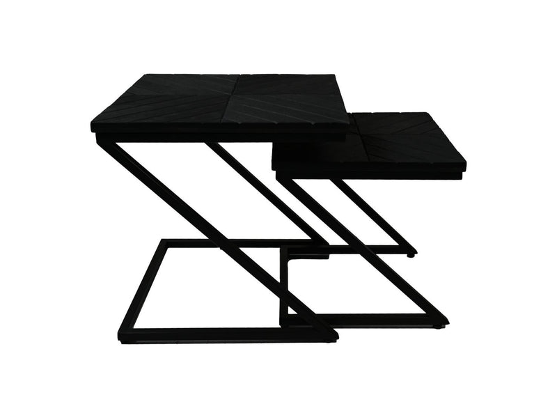 Side table Boaz Black | 60 cm