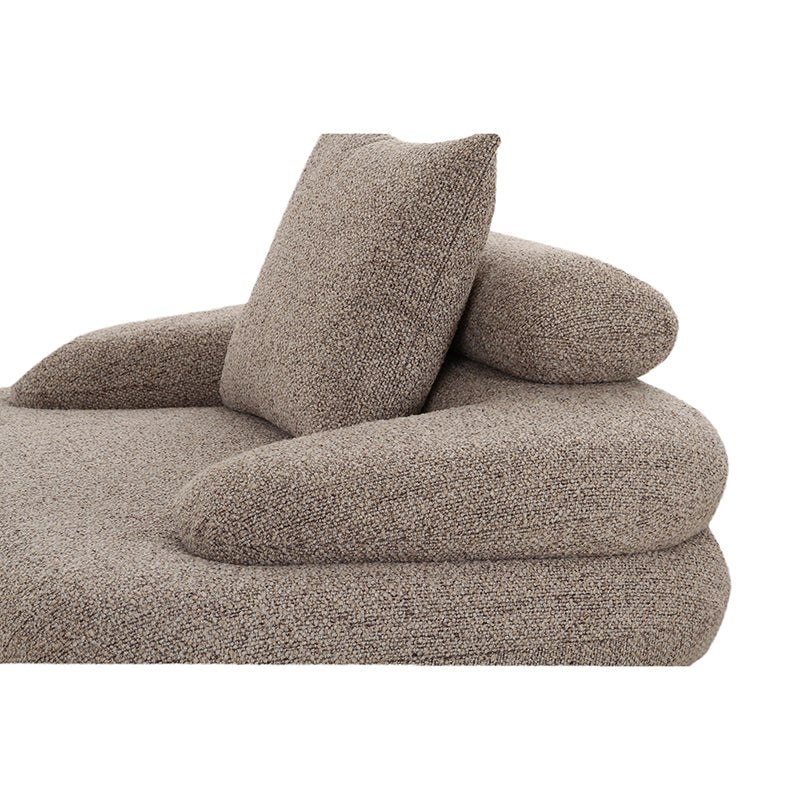 Cairo Loungesessel Sand Boucle