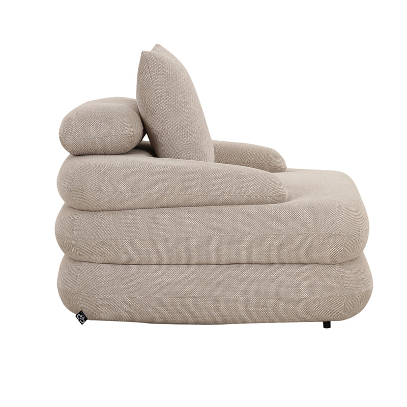 Cairo Lounge stoel Beige