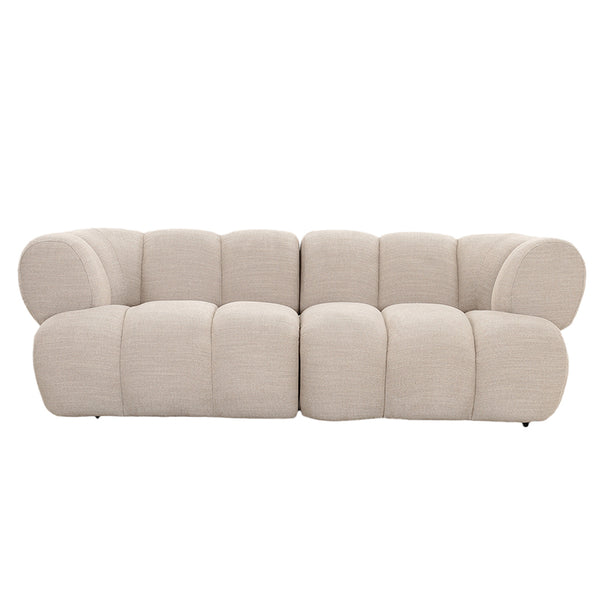 2-Seater Sofa Anna – Bouclé Natural