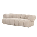 2-Seater Sofa Anna – Bouclé Natural