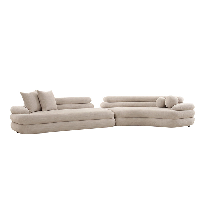 2-Seater Sofa Anna – Bouclé Natural