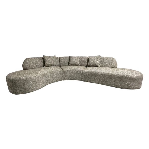 2-Seater Sofa Anna – Bouclé Natural