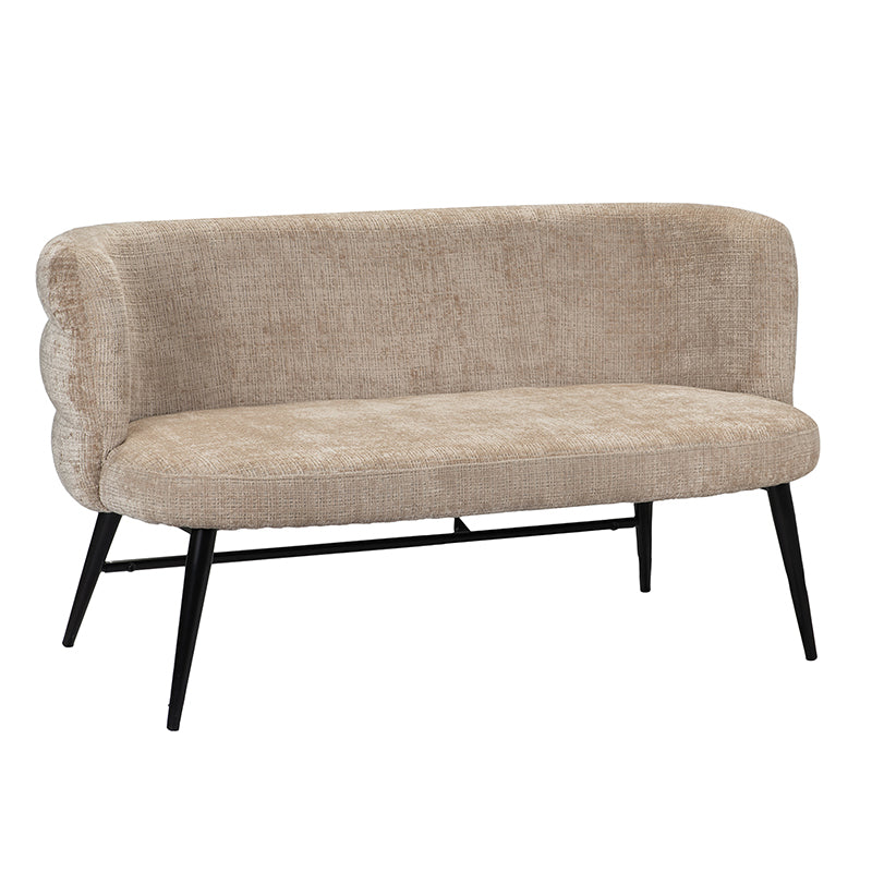 2-Seater Sofa Anna – Bouclé Natural