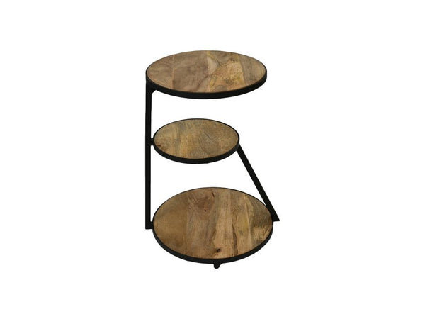 Side table Boaz Black | 60 cm