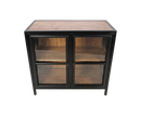 Vitrinekast Kingston Laag 2 Deur