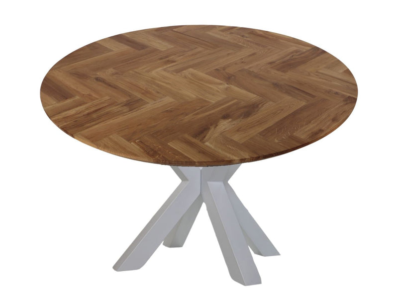 Ronde Eettafel Fishbone | 150 cm