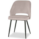 Ind - Eetkamerstoel - velvet beige Finn - Veelado
