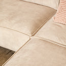 MySofa Alma | Beige | 2.5 seater + Divan Right | 5 year warranty