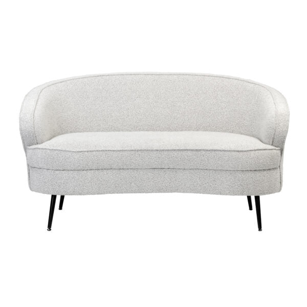 2-Seater Sofa Anna – Bouclé Natural