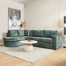 MySofa Alma | Beige | Divan Left + 2.5 seater | 5 year warranty