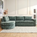 MySofa Alma | Beige | Divan Left + 2.5 seater | 5 year warranty