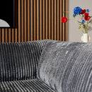 MySofa Teddy | Anthracite | 2.5 seater + Divan Right | 5 year warranty