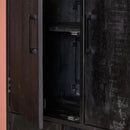 Denver Black Shelving Unit | 90 cm