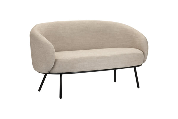 2-Seater Sofa Anna – Bouclé Natural