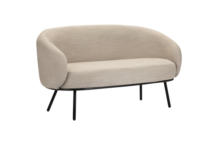 2-Seater Sofa Anna – Bouclé Natural