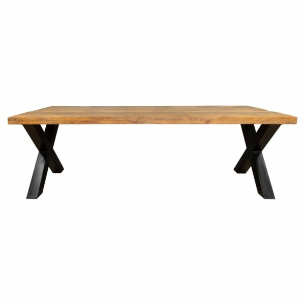 Eettafel Denver | 220 cm | Rechthoek | X-poot