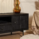 TV cabinet Brandy Black | 150 cm