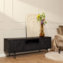 TV cabinet Brandy Black | 150 cm